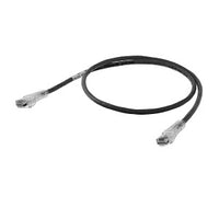Hubbell HC6BK65 Copper Solutions, Patch Cords, Ascent, Cat6A, Slim, Blue, 65'