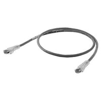 Hubbell HC6GY30 NEXTSPEED CAT6 Speed Gain Patch Cord, Slim, 30', Gray