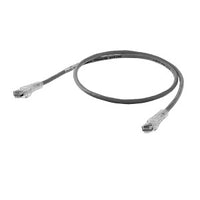 Hubbell HC6GY90 NEXTSPEED CAT6 Speed Gain Patch Cord, Slim, 90', Gray