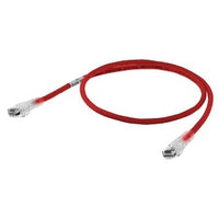 Hubbell HC6R60 CAT6 24-8 NEXTSPEED Patch Cord, Slim, 60', Copper, Red