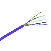 Hubbell HC6RPP NEXTSPEED CAT6 Plenum Cable, 1000' Reelex Box, Purple