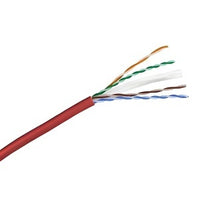 Hubbell HC6RPR NEXTSPEED LINK CAT6 UTP Cable, REELEX Box, Plenum, 550 MHz, Red
