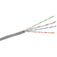 Hubbell HC6RREGY CAT6 Riser Cable, Link, Reelex, Gray