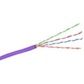 Hubbell HC6RREP CAT6 Cable, Riser, REELEX Box, Purple