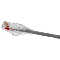 Hubbell HCL6GY03 NextSpeed CAT6 Slim Patch Cable, Low Outer Diameter, 30', Orange