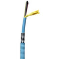 Hubbell HFCD15012R4 HFCD15 Series 12-Strand OM4 Indoor Tight Buffer Distribution Cable, Riser, Aqua