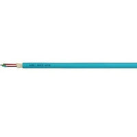 Hubbell HFCB14024P4 HFCB14 Series OM4 24-Strand Indoor / Outdoor Tight Multimode Buffer, Plenum, Aqua Jacket