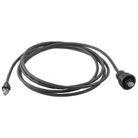 Hubbell HI6100AE HI-IMPACT RJ45‐IE Patch Cord, 100', Black
