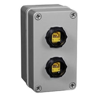 Hubbell HI64XGY HI-IMPACT Housing Surface Nema 4X 6-Ports, Gray