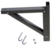 Hubbell HLTSB12B NEXTFRAME Ladder Rack Triangle Wall Support, 12", Black