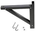 Hubbell HLTSB18B NEXTFRAME Ladder Rack Triangle Wall Support, 18", Black