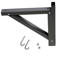 Hubbell HLTSB18B NEXTFRAME Ladder Rack Triangle Wall Support, 18", Black