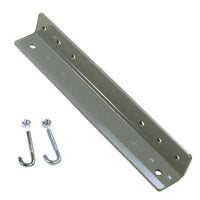 Hubbell HLX1518G Rack Ladder Accessory, 18" Wide Wall Angle Support Bracket, Gray
