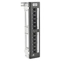 Hubbell HP612 12-Port CAT6 Patch Panel, UniversalWiring