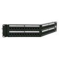 Hubbell HPJ6A48A CAT6A Jack Panel with Cobra-Lock Termination