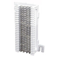 Hubbell HPW66M125 NEXTSPEED Modular 66M Cross Connect Block, Interconnect Patch Panel Block, 25-Pair, 4x25