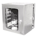 Hubbell HSQ2436W CabinetQUADCAB Wall Mount 2'H x 36"D WIN WH, White