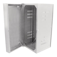 Hubbell HSQ36S36W Rack Cabinet and Frame, Wall Mount 3'H x 36"D, White