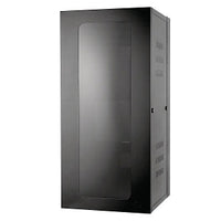 Hubbell HSQ4836 Rack Cabinet and Frame, Wall Mount 4'H x 36"D, Black, QUADCAB