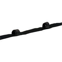 Hubbell HVWM Cable Manager, Velcro, Workstation, 4-Loop, 44", Black