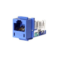 Hubbell HXJ5EB Xcelerator CAT5 Jack, Blue