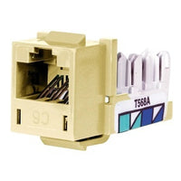 Hubbell HXJ6EI CAT6 Keystone Jack, 8POS UNI A/B