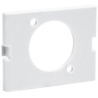 Hubbell IMAVB15W Istation Module Audio/Video Unloaded 1.5U 10 Pack, White