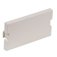 Hubbell IMB1OW Istation Module Blank 1U, 5-Pack, Off White