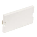 Hubbell IMB1W Istation Module Blank 1U, 5-Pack, White