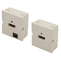 Hubbell IMH110ST2OW iStation Module, HDMI, 110 Termination, Set, Active, 2-Unit, Office White