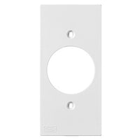 Hubbell KP720W Faceplate Keypad Series 1G 1.60", White