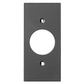 Hubbell KP7BK Ceiling Mount Wall Mount Plate, Black