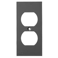 Hubbell KP8BK Ceiling Mount Wall Mount Plate, Black