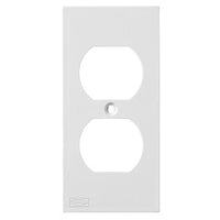 Hubbell KP8W Ceiling Mount Wall Mount Plate, White