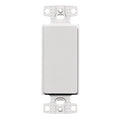Hubbell NS620W Decora Decorator Frame Plate, Blank, White
