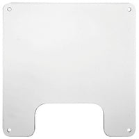 Hubbell NSAV6CB 2-Gang Llank Cover, White