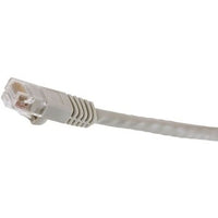 Hubbell NSC6AW10 netSELECT 24/8 CAT6A Patch Cord, Slim, Snagless, PVC-CM, 10', White