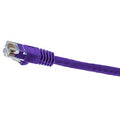 Hubbell NSC6P10 netSELECT 24/8 CAT6 Patch Cord, Slim, Snagless, PVC-CM, 10' Purple