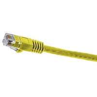Hubbell NSC6Y03 netSELECT 24/8 CAT6 Patch Cord, Slim, Snagless, PVC-CM, 3' Yellow