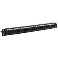 Hubbell NSPJ24 C5E Netselect 24-Port Jack Patch Panel Unloaded