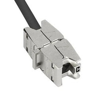 Hubbell SCP6AIOBK15 MPTL Assembly with Cobra-Lock Termination, Shielded, Outdoor Cable, Black, 15'