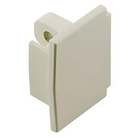 Hubbell PL1ECBK Lanktrak End Cap, Black