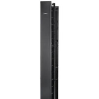 Hubbell VME677 Front-Mount Cable Manager, 6U RS, Anodized Finish