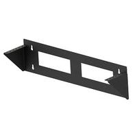 Hubbell WB6 Cable Management Hardware, Wall Mount Bracket, Vertical Equipment Mounting, 6U