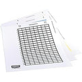 Hubbell XPLFPA10W Faceplate Labels, ADHS White