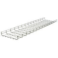 Hubbell HBT0416 Wire Basket Tray Overhead, Round, 4"H x 16"W x 118"L, Pre-Galvanized
