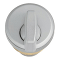 Adams Rite 4066-01-130 4066 Thumb Turn for MS Lock and 4900 Deadlatchs, Matched 628, Clear Anodized