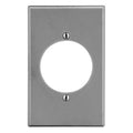 Hubbell PJ724GY Wall Plate, Gray M-Size 1-Gang with 2.15-Inch Opening