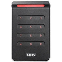 HID 40KNKS-00-0012KL Signo 40K Pigtail Keypad Reader, Wall Switch Mount, Standard Profile, Multi-Technology, Black with 