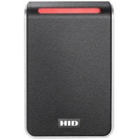 HID 40TKS-01-000000-HD01 HID 40TKS1 Signo 40 Wall Mount Reader, Terminal Strip Connection, HID Logo, Black with Silver T